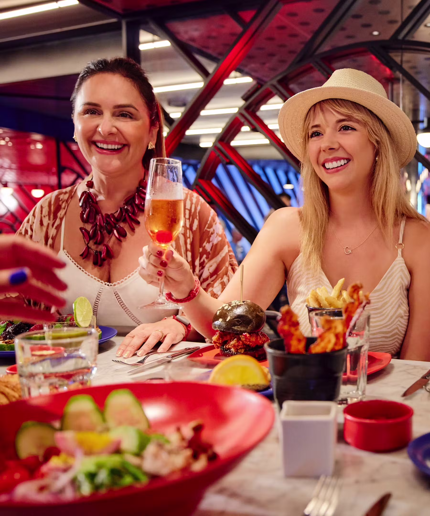 Razzle Dazzle specialty restaurant on Virgin Voyages